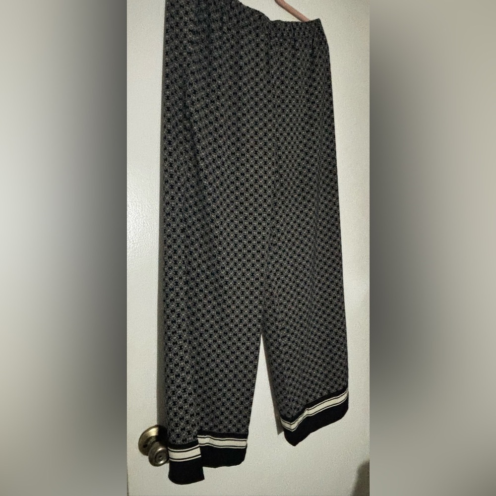 MK wide leg logo Pants
